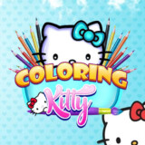 Kitty Para Colorear