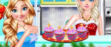 Preparar Pasteles de Navidad con Elsa de Frozen