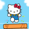 Saltadora Hello Kitty y Amigos