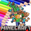 Libro para colorear de Minecraft